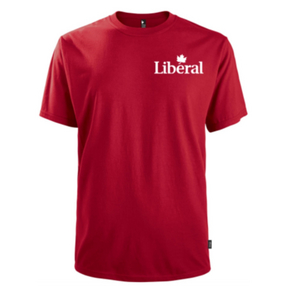 T-shirt unisexe aux couleurs libérales - devant