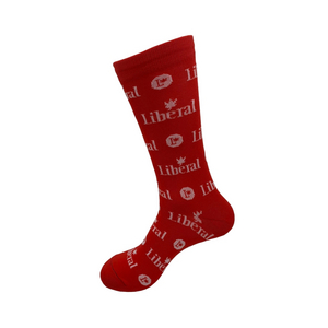 Liberal Sock - Red - Red